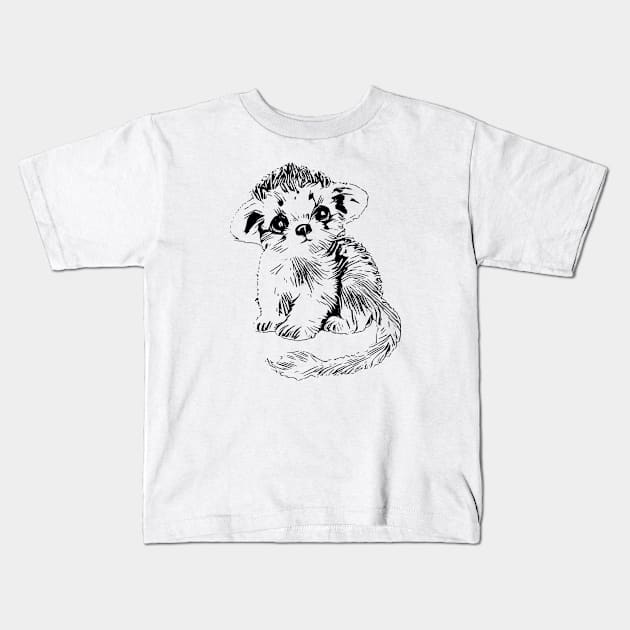 Monkey Kids T-Shirt by Nimmersatt